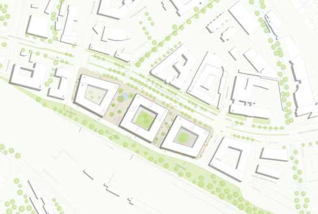 Anerkennung - Postareal Freiburg