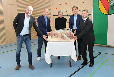 Einweihung Umbau Cafeteria und Aula Schulzentrum Gundelfingen