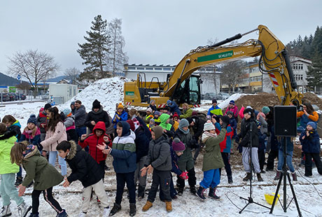 Spatenstich Förderzentrum Hochschwarzwald Hebelschule Titisee-Neustadt